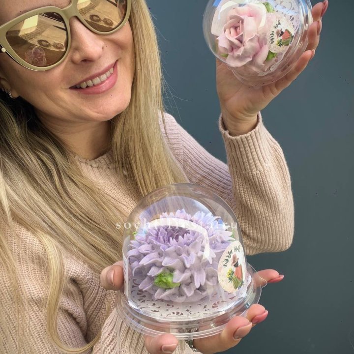 Зефир пион, роза (штучно) в Сочи