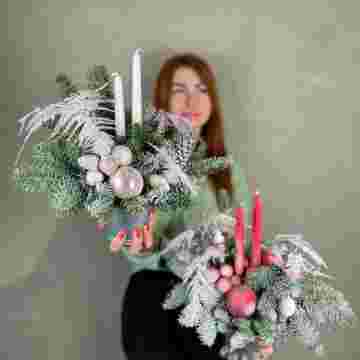 Новогодняя композиция "Candle" в Сочи